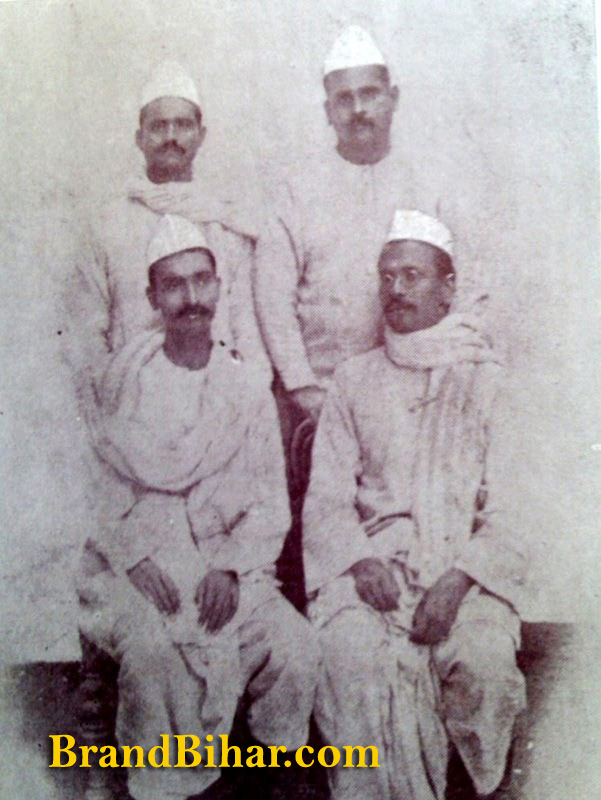 1917 rajendra babu with anugrah in satyagrah aandolan